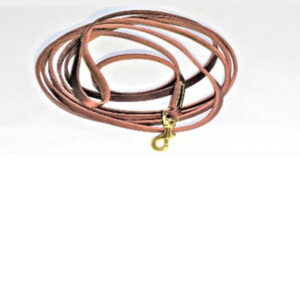 10 Feet Long Reinforce Leather Leashes