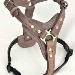 Tear-1 K-9 Leather Harness