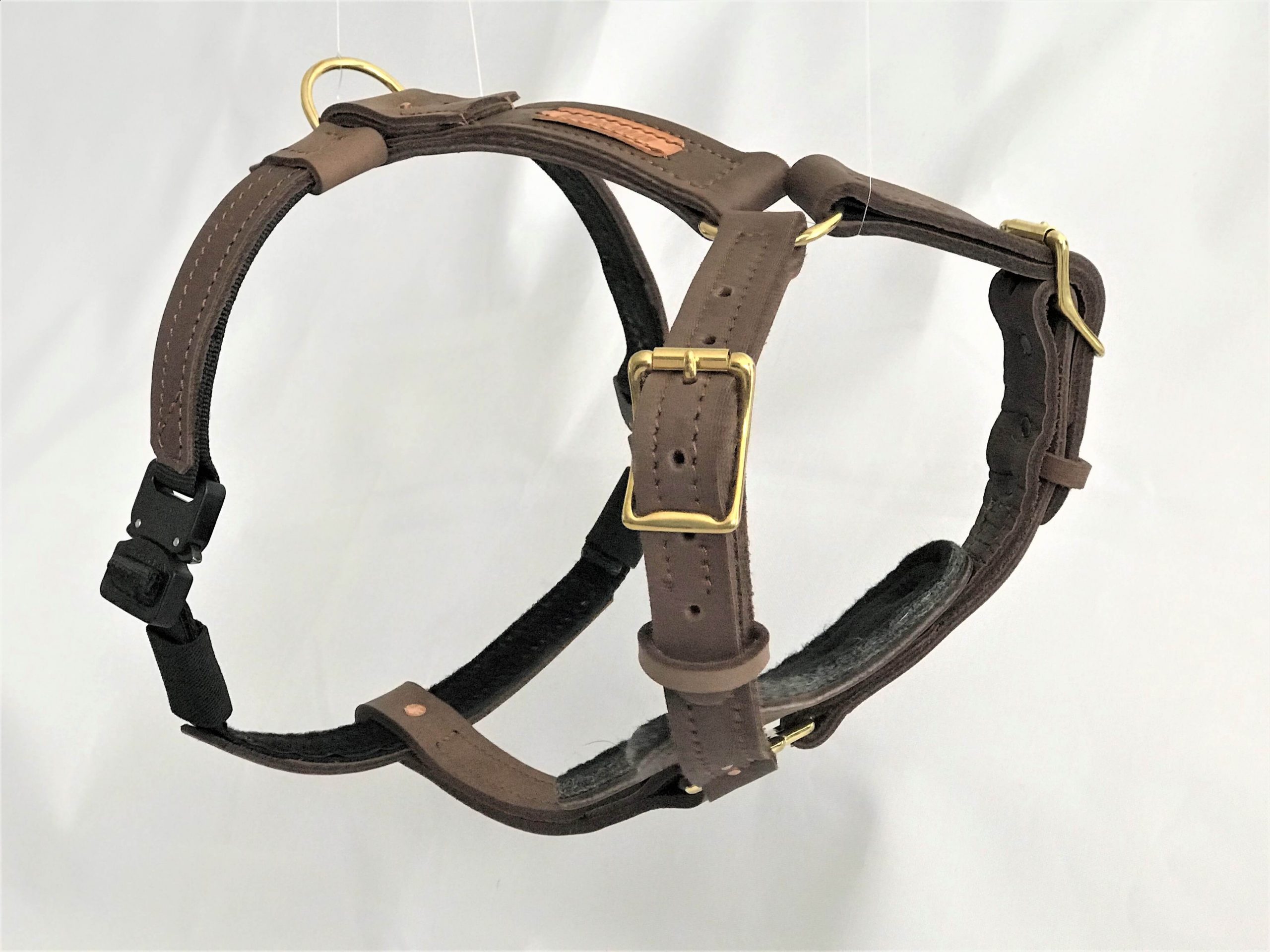 Tear-1 K-9 Leather Harness - Image 3