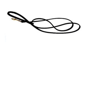 Braided Leather Leash 1/2 inch