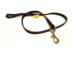 Stitch and Riveted Reinforce Police Leather Leashes