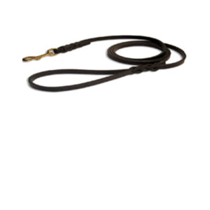 Tracking Braided Leather Leash 1/2 x 15 Feet