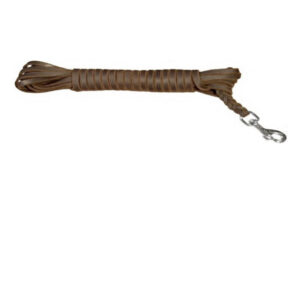 Tracking Braided Leather Leash 33 Feet